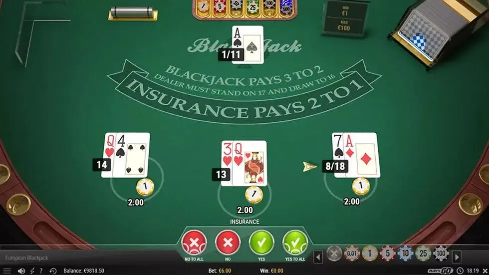 European Blackjack - image