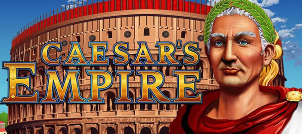 Caesar's Empire - Slot game image with Colosseum.