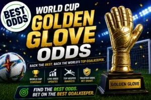 Best Odds - Banner with Golden Glove odds.