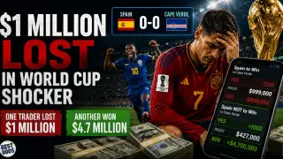 World Cup Betting Shock: Trader Loses $1 Million on Spain Draw as Another Wins $4.7 Million