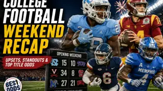 College Football Returns With Upsets and Big Performances in Opening Weekend